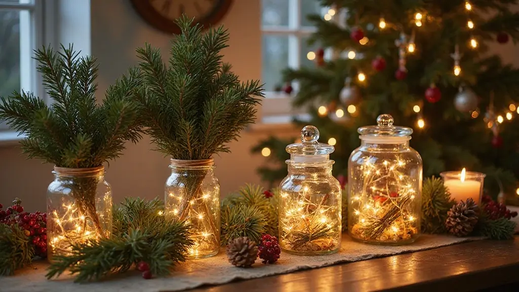 25 Christmas Glass Vase Decor Ideas for Festive Homes