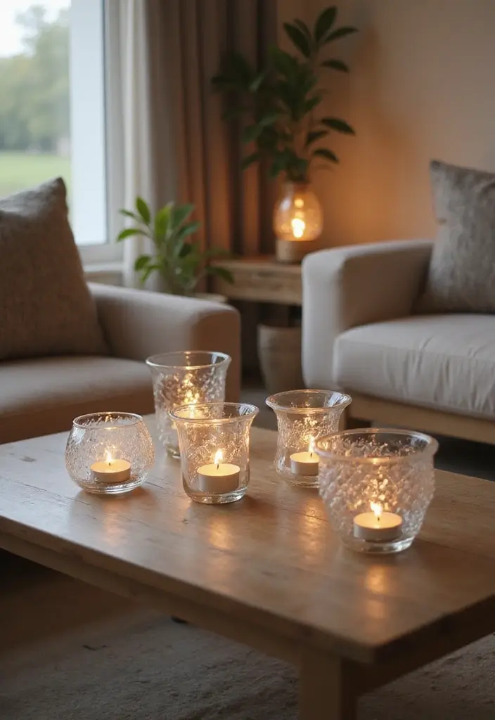 25 Clear Glass Bottle Decor Ideas for Minimalist Interiors 29 25 Clear Glass Bottle Decor Ideas for Minimalist Interiors - 5. Minimalist Candle Holders