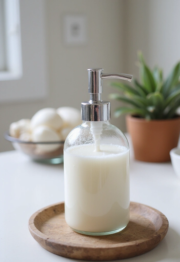 25 Creative Ideas for What to Put in Glass Jars for Stylish Home Decor 71 25 Creative Ideas for What to Put in Glass Jars for Stylish Home Decor - 19. DIY Soap Dispenser