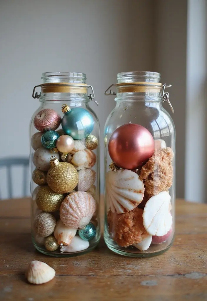 25 Creative Ideas for What to Put in Glass Jars for Stylish Home Decor 25 25 Creative Ideas for What to Put in Glass Jars for Stylish Home Decor - 5. Seasonal Displays