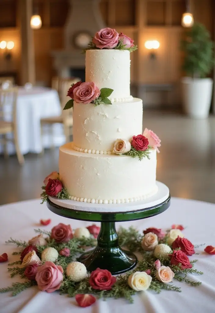 25 DIY Glass Bottle Wedding Decor Ideas That Guests Will Love - 13. Glass Bottle Cake Stands