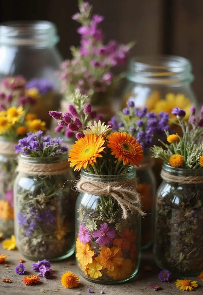 25 Easy Crafts with Glass Jars to Add Rustic Charm to Your Home 29 25 Easy Crafts with Glass Jars to Add Rustic Charm to Your Home - 7. Scented Glass Jar Sachets