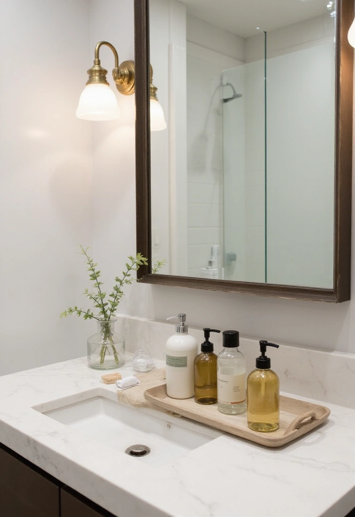 25 Glass Bottle Room Decor Ideas for a Soft Aesthetic Vibe 64 25 Glass Bottle Room Decor Ideas for a Soft Aesthetic Vibe - 14. Glass Bottle Bathroom Storage