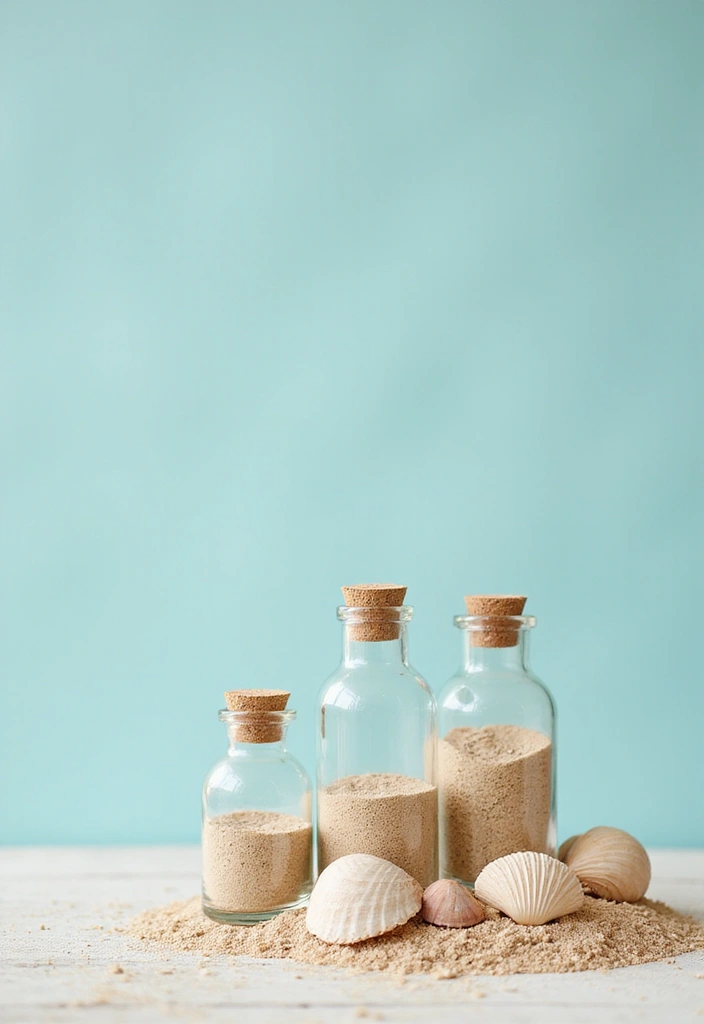 25 Glass Bottle Room Decor Ideas for a Soft Aesthetic Vibe 65 25 Glass Bottle Room Decor Ideas for a Soft Aesthetic Vibe - 15. Beach-Inspired Bottle Decor