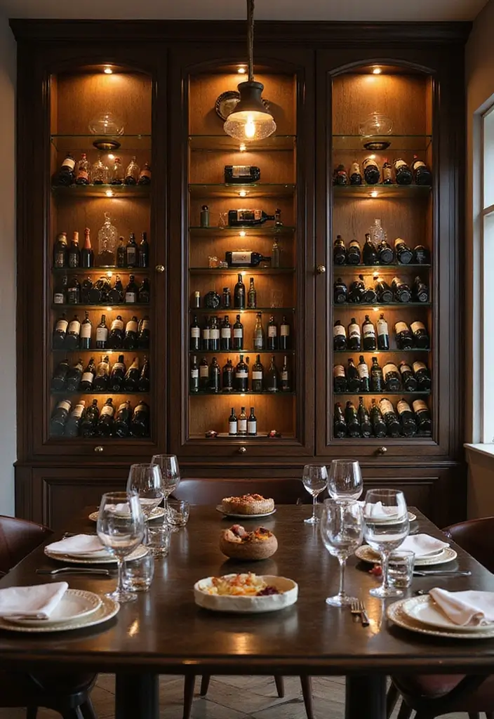 25 Glass Bottle Room Decor Ideas for a Soft Aesthetic Vibe 66 25 Glass Bottle Room Decor Ideas for a Soft Aesthetic Vibe - 16. Glass Bottle Wine Rack