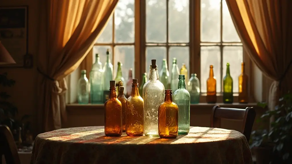 25 Glass Bottle Room Decor Ideas for a Soft Aesthetic Vibe