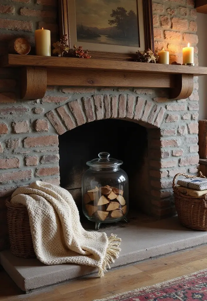 25 Glass Butter Churn Decor Ideas for a Rustic Country Touch 57 25 Glass Butter Churn Decor Ideas for a Rustic Country Touch - 17. Decorative Firewood Holder