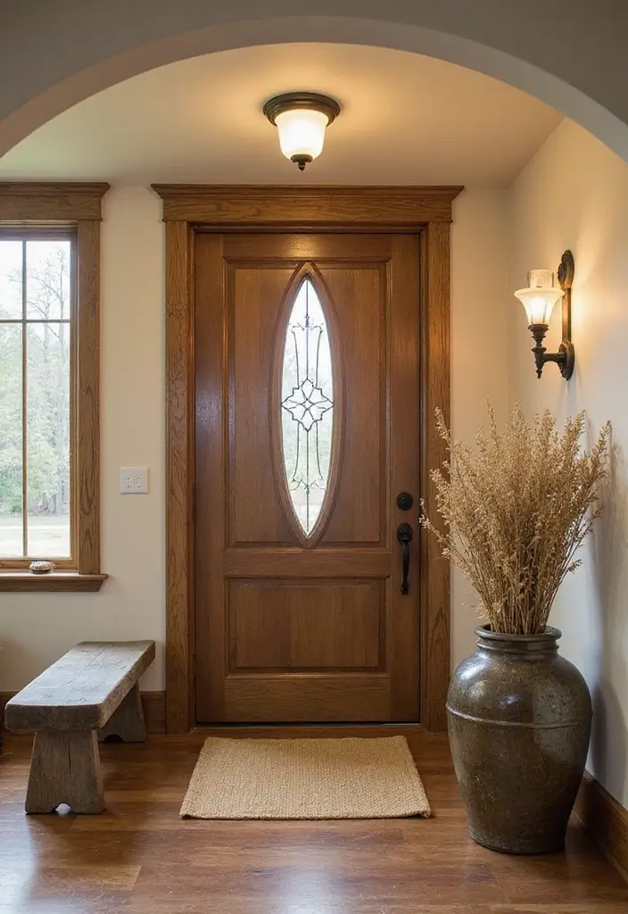 25 Glass Butter Churn Decor Ideas for a Rustic Country Touch 3 25 Glass Butter Churn Decor Ideas for a Rustic Country Touch - 3. Entryway Accent
