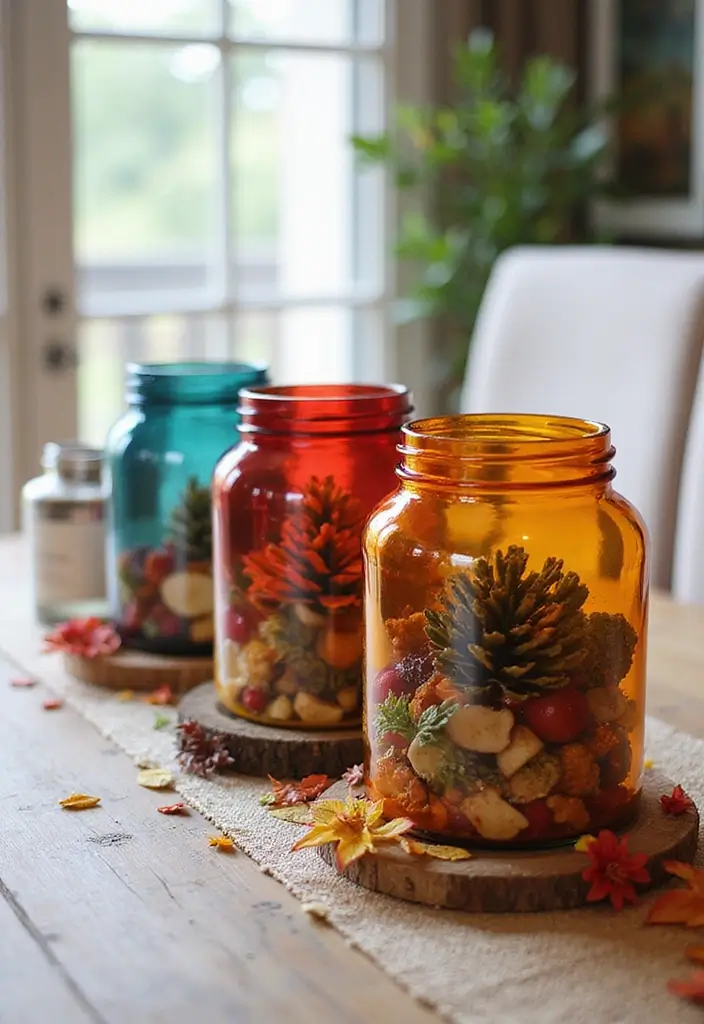 25 Glass Canister Christmas Decor Ideas for Holiday Cheer 43 25 Glass Canister Christmas Decor Ideas for Holiday Cheer - 13. Seasonal Color Palettes