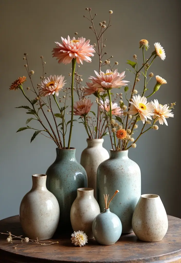 25 Glass Vase Decor Ideas for Creative and Affordable Home Projects 120 25 Glass Vase Decor Ideas for Creative and Affordable Home Projects - 20. Creative Vase Arrangements