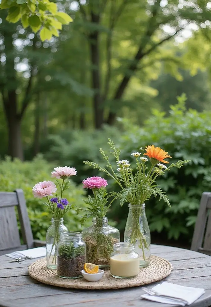 25 Glass Vase Decor Ideas for Creative and Affordable Home Projects 51 25 Glass Vase Decor Ideas for Creative and Affordable Home Projects - 9. Glass Vase Garden