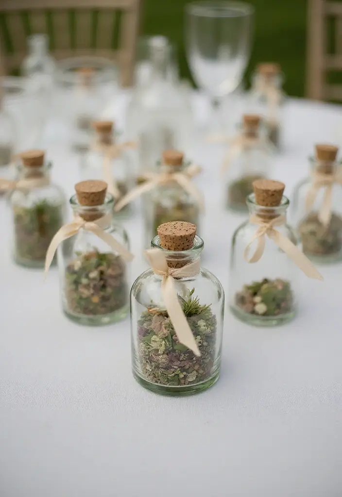 25 Recycled Glass Vase Decor Ideas for Sustainable Homes 37 25 Recycled Glass Vase Decor Ideas for Sustainable Homes - 11. Unique Wedding Favors