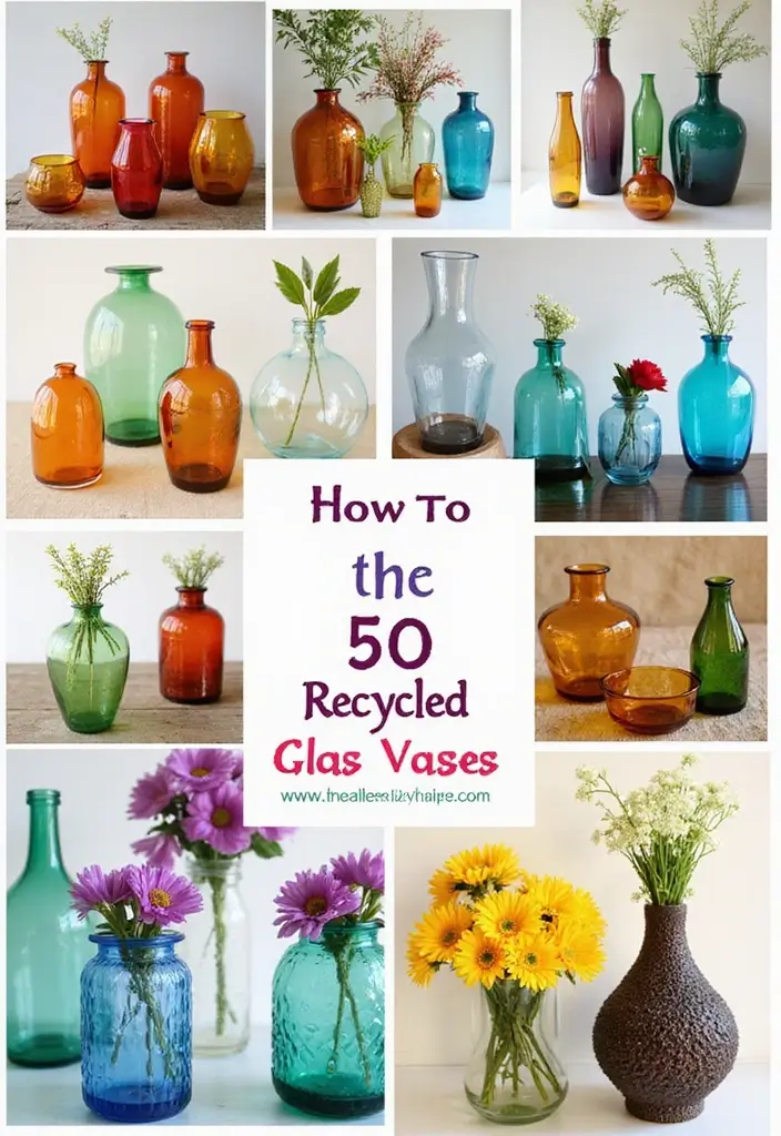 25 Recycled Glass Vase Decor Ideas for Sustainable Homes 78 25 Recycled Glass Vase Decor Ideas for Sustainable Homes - Conclusion