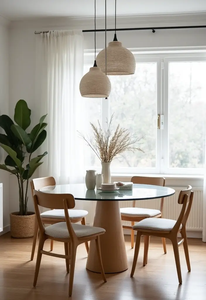 25 Round Glass Dining Table Decor Ideas That Feel Elegant and Airy 102 25 Round Glass Dining Table Decor Ideas That Feel Elegant and Airy - Conclusion