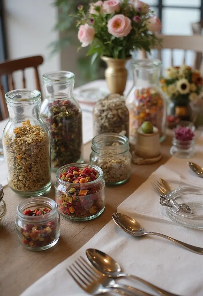 25 Stained Glass Wedding Table Decor Ideas for a Vintage Glow 44 25 Stained Glass Wedding Table Decor Ideas for a Vintage Glow - 14. Stained Glass Potpourri Jars