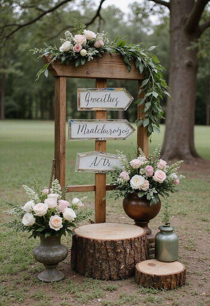 25 Stained Glass Wedding Table Decor Ideas for a Vintage Glow 45 25 Stained Glass Wedding Table Decor Ideas for a Vintage Glow - 15. Stained Glass Signage