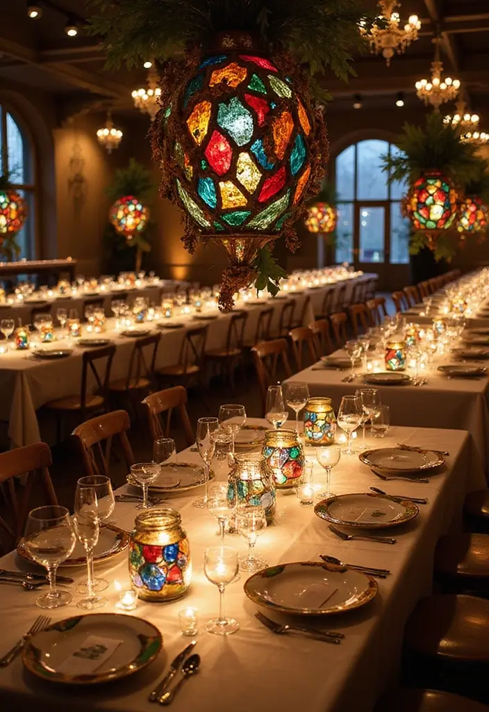 25 Stained Glass Wedding Table Decor Ideas for a Vintage Glow 68 25 Stained Glass Wedding Table Decor Ideas for a Vintage Glow - Conclusion