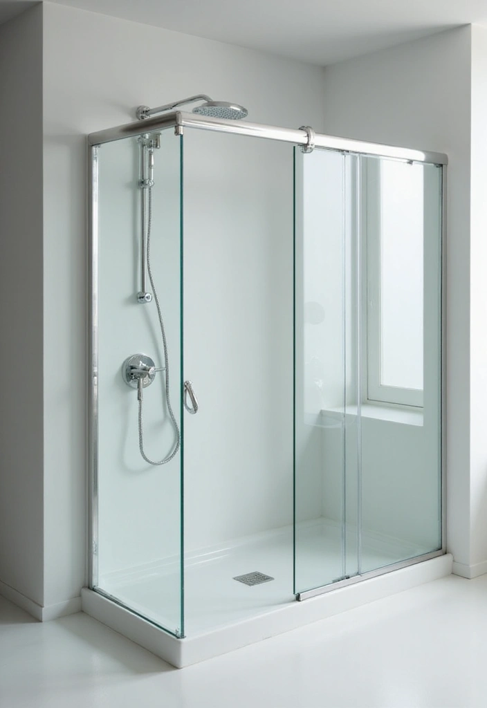 27 Bathroom Decor Ideas Featuring Glass Shower Doors for a Modern Touch - 1. Frameless Beauty