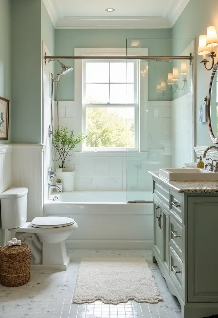 27 Bathroom Decor Ideas Featuring Glass Shower Doors for a Modern Touch - 24. Seasonal Decor Changes