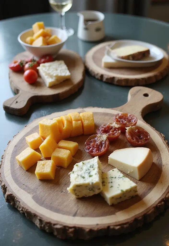 27 Dining Table Decor Ideas for Glass Tops and Open Spaces 63 27 Dining Table Decor Ideas for Glass Tops and Open Spaces - 21. Unique Serving Boards
