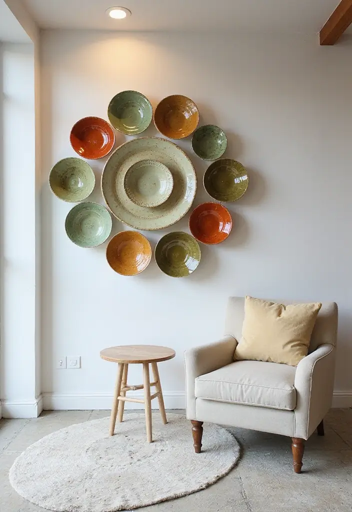 27 Glass Bowl Decor Ideas for Every Corner of Your Home 32 27 Glass Bowl Decor Ideas for Every Corner of Your Home - 16. Glass Bowl Wall Art