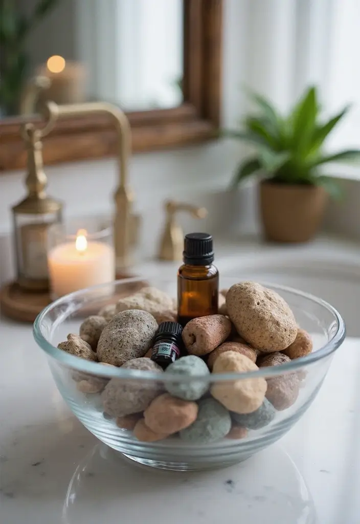 27 Glass Bowl Decor Ideas for Every Corner of Your Home 41 27 Glass Bowl Decor Ideas for Every Corner of Your Home - 21. Glass Bowl for Scented Oils