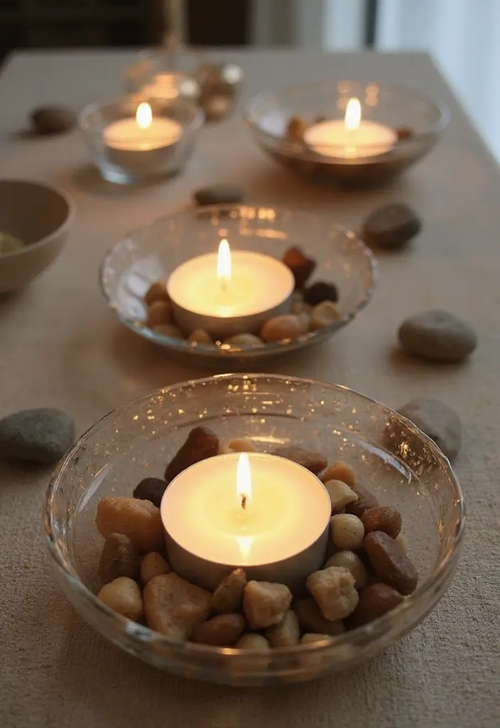 27 Glass Bowl Decor Ideas for Every Corner of Your Home 63 27 Glass Bowl Decor Ideas for Every Corner of Your Home - 25. Upcycled Glass Bowl Candle Holders