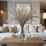27 Long Glass Vase Decor Ideas for Tables, Shelves and Corners