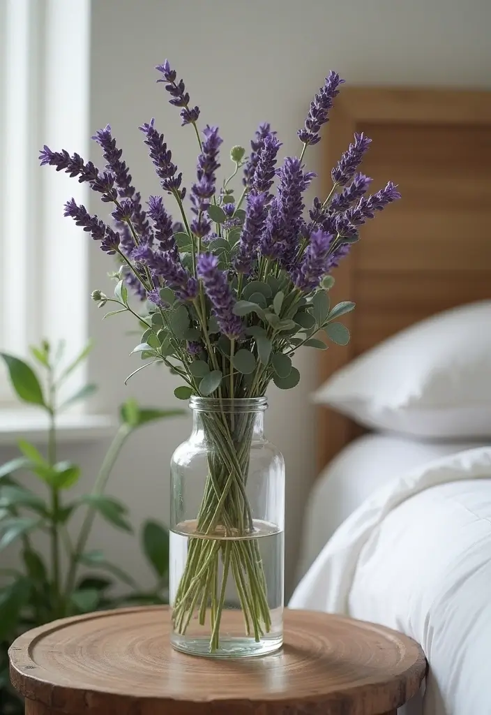 27 Long Glass Vase Decor Ideas for Tables, Shelves and Corners 27 27 Long Glass Vase Decor Ideas for Tables, Shelves and Corners - 7. Dried Flower Accents