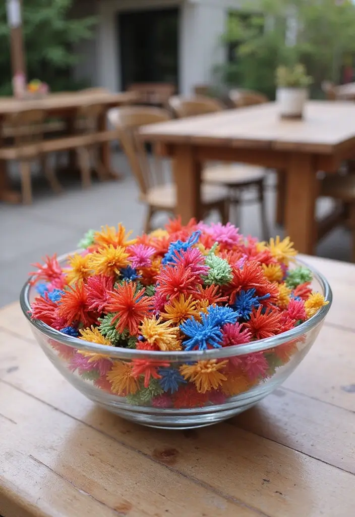 27 Shallow Glass Bowl Decor Ideas for Simple Table Styling 53 27 Shallow Glass Bowl Decor Ideas for Simple Table Styling - 21. Beaded Fringe