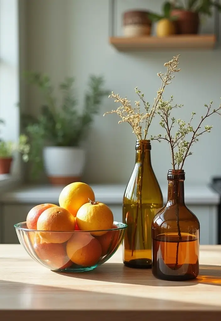 28 DIY Glass Bottle Craft Ideas to Upgrade Your Home Decor 72 28 DIY Glass Bottle Craft Ideas to Upgrade Your Home Decor - 18. Stylish Glass Bottle Bowls