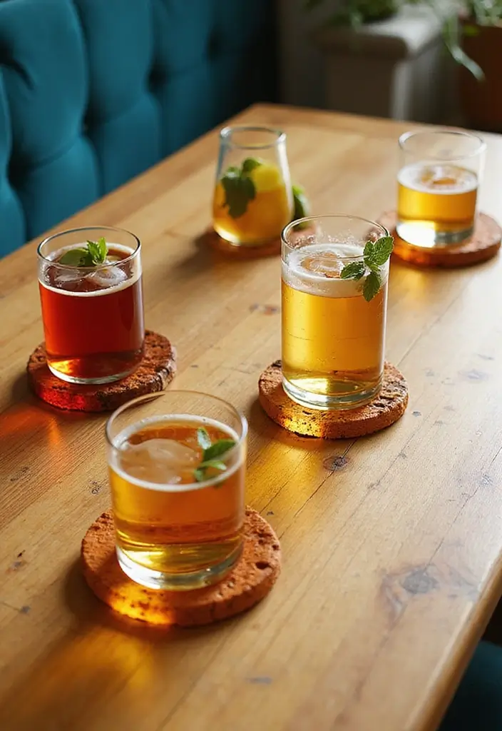 28 DIY Glass Bottle Craft Ideas to Upgrade Your Home Decor 31 28 DIY Glass Bottle Craft Ideas to Upgrade Your Home Decor - 9. Decorative Glass Bottle Coasters