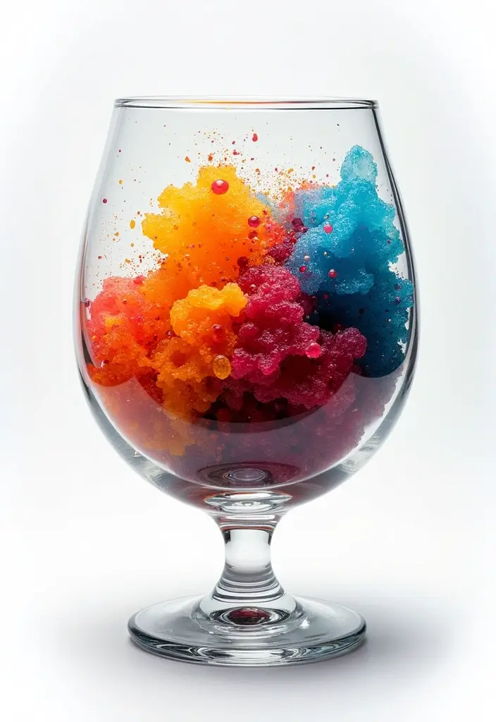 28 Glass Bowl Centerpiece Ideas for Every Season 82 28 Glass Bowl Centerpiece Ideas for Every Season - 26. Bold Color Combinations