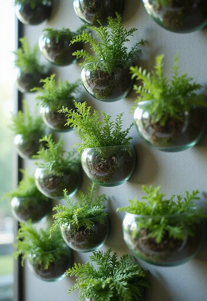 28 Glass Bowl DIY Decor Ideas for Stunning Handmade Projects 51 28 Glass Bowl DIY Decor Ideas for Stunning Handmade Projects - 15. Glass Bowl Wall Planters
