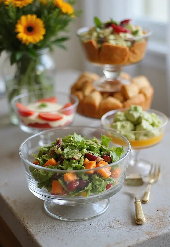 28 Glass Bowl DIY Decor Ideas for Stunning Handmade Projects 66 28 Glass Bowl DIY Decor Ideas for Stunning Handmade Projects - 22. Glass Bowl Food Presentation
