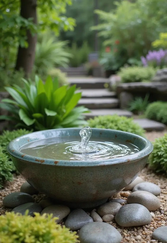 28 Glass Bowl DIY Decor Ideas for Stunning Handmade Projects 80 28 Glass Bowl DIY Decor Ideas for Stunning Handmade Projects - 28. Glass Bowl Garden Fountain