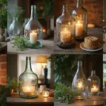 28 Large Glass Jug Decor Ideas for Rustic and Modern Styles