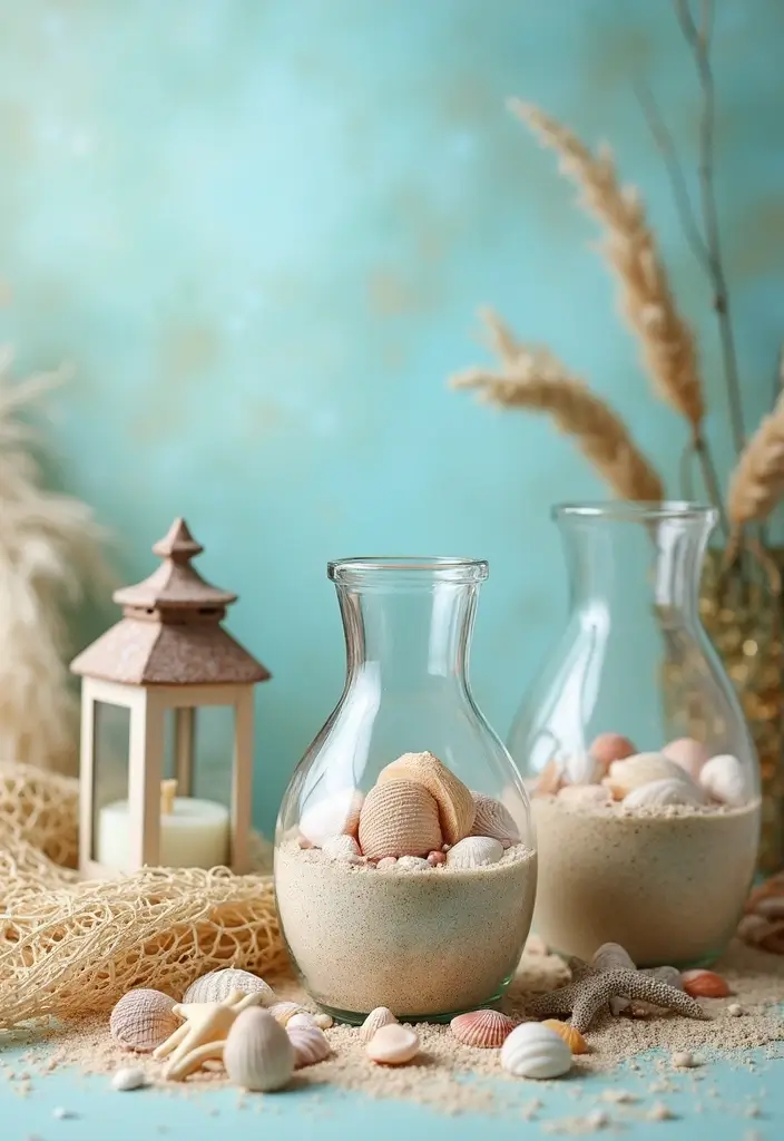 28 Large Glass Jug Decor Ideas for Rustic and Modern Styles 85 28 Large Glass Jug Decor Ideas for Rustic and Modern Styles - 17. Nautical-Themed Decor
