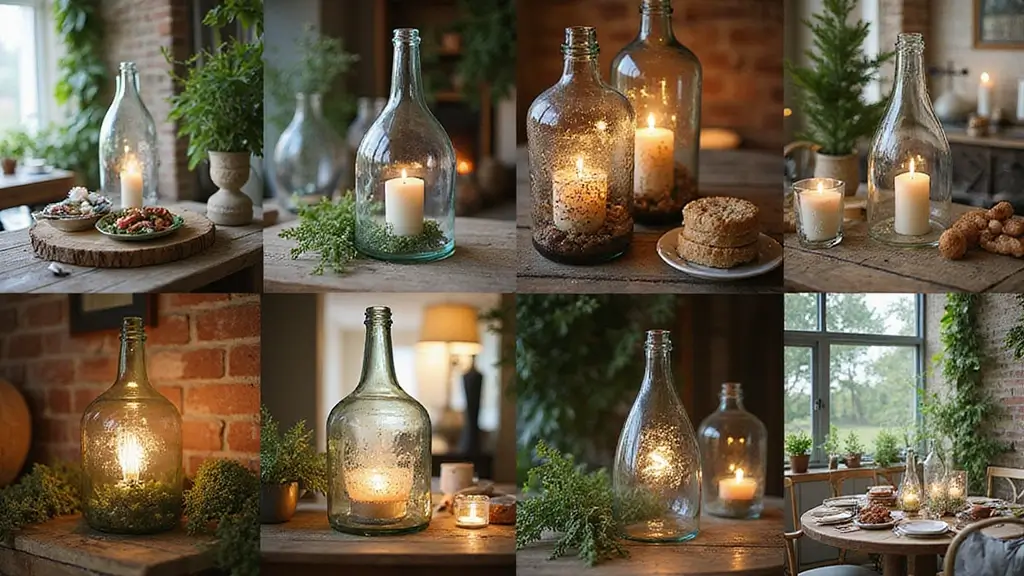 28 Large Glass Jug Decor Ideas for Rustic and Modern Styles