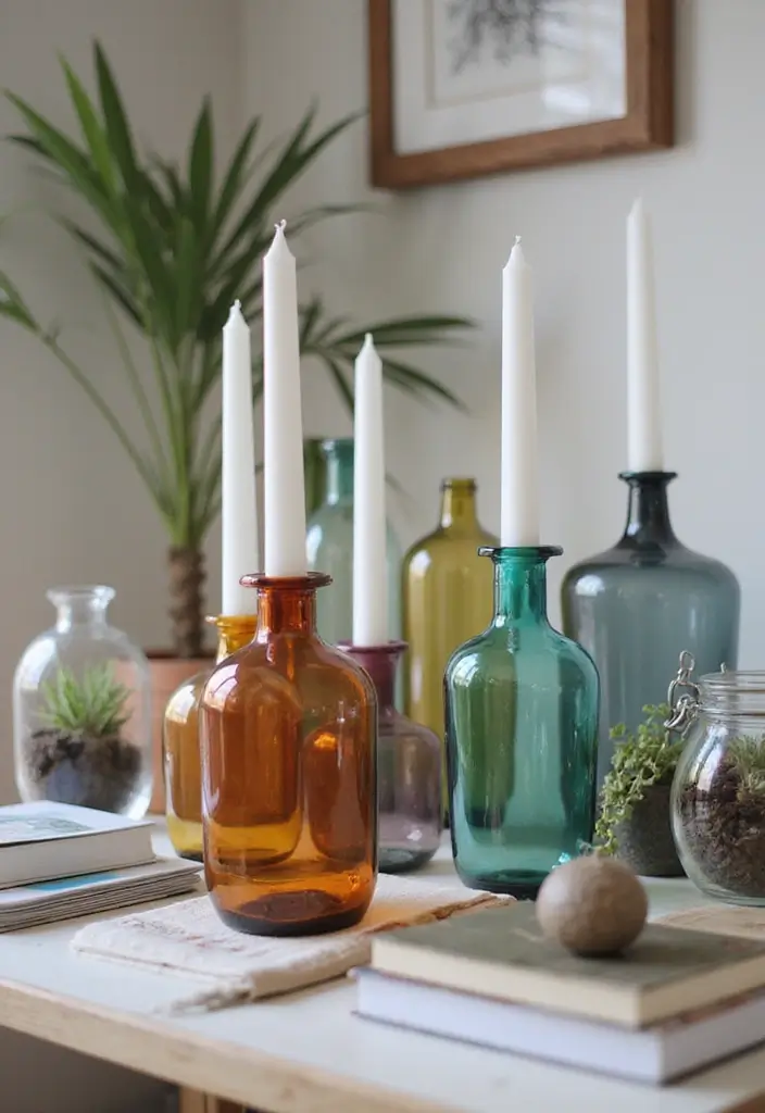 30 Colored Glass Vase Decor Ideas for Vibrant Home Accents 70 30 Colored Glass Vase Decor Ideas for Vibrant Home Accents - 18. Multipurpose Vases