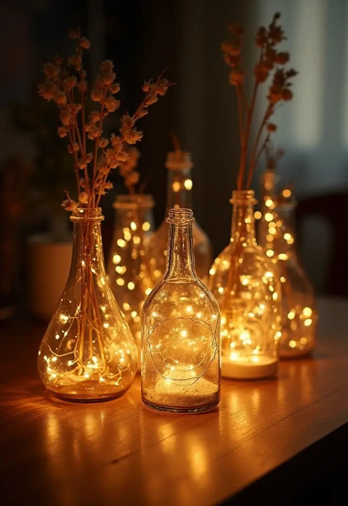 30 Colored Glass Vase Decor Ideas for Vibrant Home Accents 85 30 Colored Glass Vase Decor Ideas for Vibrant Home Accents - 21. Illuminated Vases