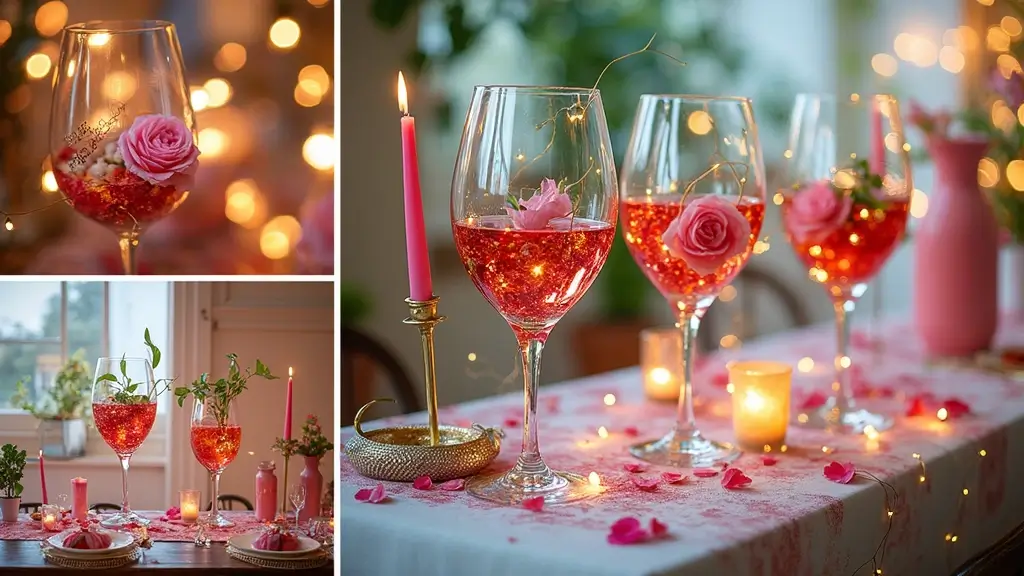 30 Giant Wine Glass Decor Ideas for Playful Centerpieces