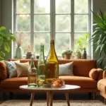 30 Large Glass Bottle Decor Ideas That Make a Statement