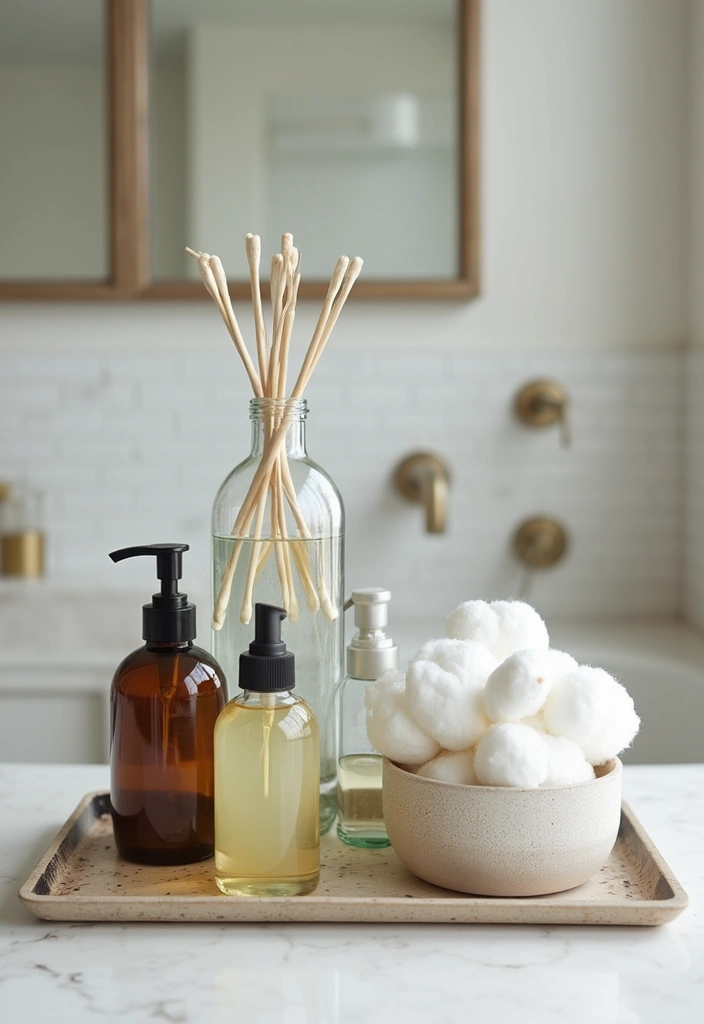 30 Large Glass Bottle Decor Ideas That Make a Statement 44 30 Large Glass Bottle Decor Ideas That Make a Statement - 18. Unique Bathroom Storage