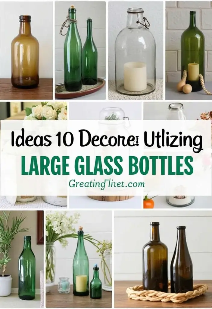 30 Large Glass Bottle Decor Ideas That Make a Statement 79 30 Large Glass Bottle Decor Ideas That Make a Statement - Conclusion