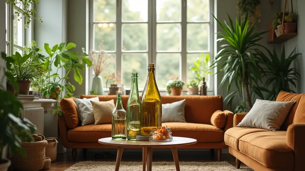 30 Large Glass Bottle Decor Ideas That Make a Statement